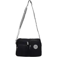 Mindesa Mala de ombro preto / branco