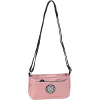 Mindesa Mala de ombro cinzento claro / cor-de-rosa / preto