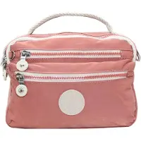 Mindesa Mala de ombro cor-de-rosa / branco