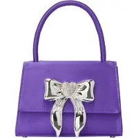 NAEMI Malas de tiracolo roxo escuro / prata