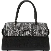 NAEMI Malas de tiracolo preto / branco