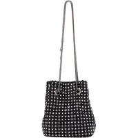 NAEMI Malas de tiracolo preto / branco