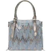NAEMI Malas de tiracolo azul pastel / prata