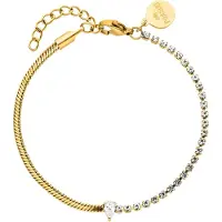 Purelei Pulseira 'Fire Fusion' ouro / transparente