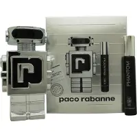 Paco Rabanne Conjunto de presente fantasma Eau De Toilette Uomo 100 ml e Eau De Toilette Uomo miniatura 20 ml