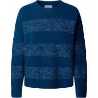 Pepe Jeans para mulher. PL7000065 Jersey Emma azul (L), Casual, Poliéster, Manga comprida