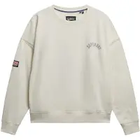 Superdry Moletom Athletic Relaxed Printed Crew