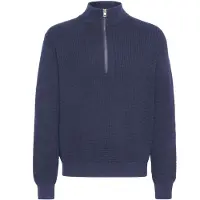 !Solid Pullover ' SDRIVER HALFZIP ' azul