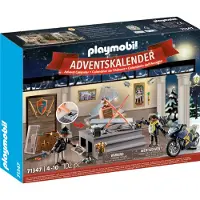 Playmobil Roubo Do Calendário Do Advento No Jogo De Construção Do Museu