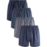 Next Boxers marinho / navy / cinzento claro / branco