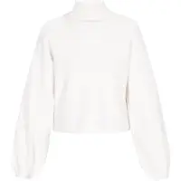 Dreimaster Klassik Pullover offwhite