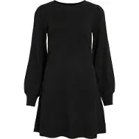 Vila Vestido de malha 'VIRICKY' preto