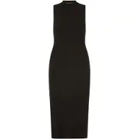 Yumi Vestido de malha preto