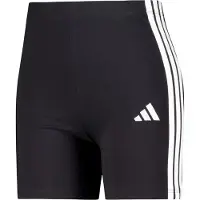 Adidas Calças de desporto 'Essentials' preto / branco