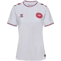 Hummel Camisola de futebol 'DBU 2025' vermelho / vermelho escuro / branco