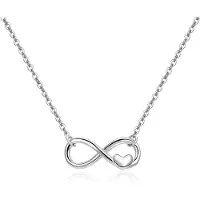 Beneto Fascinante colar em prata Infinity AGS1536/47