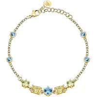 Morellato Charming gold-plated Bracciale with Cubic Zirconia Colori SAVY08