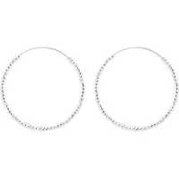JVD Orecchini In Argento Diametro 5 cm — Orecchini