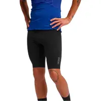 Hoka One One - Vestuário trail corrida - M Skybreeze Half Tight Black para Homem - Nylon - Tamanho XL - Preto