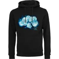Mister tee Sweatshirt 'Ice Rings' azul / preto