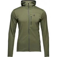 Black Diamond - Vestuário caminhada - M Coefficient Hoody Tundra para Homem - Nylon - Tamanho S - Caqui