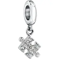 Morellato Steel Ciondolo Puzzle con crystals SCZ1332