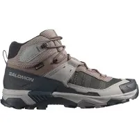 Salomon - Calçado caminhada homem - X Ultra 5 Mid GTX M Iron/Dark Navy para Homem - Tamanho 46 2/3 - Cinzento