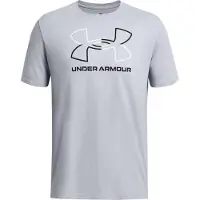 Under Armour Camisa funcionais 'FOUNDATION' cinzento / preto / branco