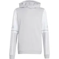 Adidas Sweatshirt de desporto 'Squadra 25 Sweat Hoodie' cinzento claro / branco
