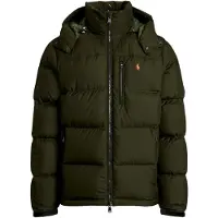 Ralph Lauren para homem. 710968278002 Casaco de penas verde Gorham (XS), Casual, Polister Reciclado, Sustentável