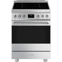 Smeg Cozinha Vitrocerâmica Com Forno C6ipxm2 Induction 60 Cm 4 Bocas