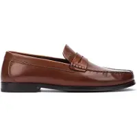 Martinelli para homem. 1623-2760C Forthill 1623 Leather Loafers castanho (43), Couro, Marrom, Plano, 1 a 3cm, Nenhum, Casual, Sapatos de Fes