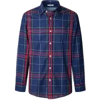 Pepe Jeans para homem. PM3090835 Camisa Courtney azul-marinho (M), Casual, Algodão, Manga comprida