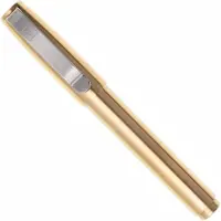 Big Idea Design Base Line Capped Pen BS-CA-BS Brass, caneta EDC