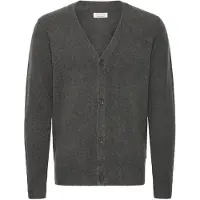 Casual Friday Casaco de malha 'CFHeine' cinzento escuro