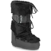 Moon Boot para mulher. 80D1408900 Botas de pelo falso Icon preto (42/44), Plano, Nenhum, Casual, Neve