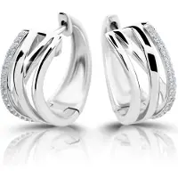 Modesi Orecchini Rotondi In Argento M23077 — Orecchini