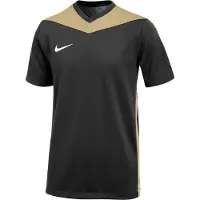 Nike Camisa funcionais ouro / preto / branco