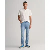 Gant para homem. 1000264 Calças de ganga Extra Slim Fit Active Recover azul (40/34), Casual, Algodão, Denim