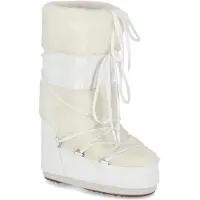 Moon Boot para mulher. 80D1408900 Botas de pelo falso Icon branco (39/41), Plano, Nenhum, Casual, Neve