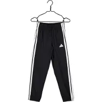 Adidas Calças de desporto 'Essentials' preto / branco