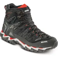 Meindl - Calçado caminhada homem - Lite Hike GTX Black/Red para Homem - Tamanho 8,5 UK - Preto