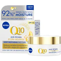 Nivea Q10 Power Antirrugas + Extra Nutritivo FPS15 - Creme de Dia - 50 ml