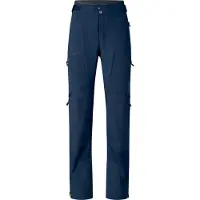 Norrøna - Vestuário ski travessia mulher - Lyngen Flex1 Light Pants W Indigo Night para Mulher - Softshell - Tamanho L - Navy