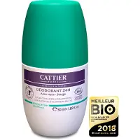 Cattier Deodorant 24H Aloe Vera Sauge 50 ml