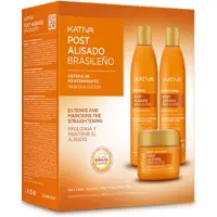 KATIVA Kit de alisamento brasileiro Pós 2 x 225ml + 150ml