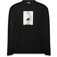 Calvin Klein Camisa 'CLASSIC KATE' cinzento claro / preto / branco / offwhite