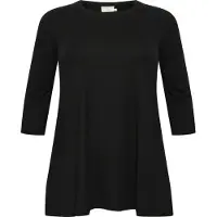 KAFFE CURVE Camisa 'Jena' preto