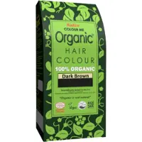 Radico Tintura de cabelo vegetal marrom escuro, 100 g