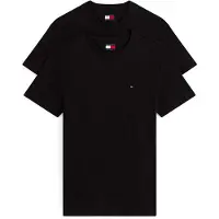 Tommy Hilfiger Camisa 'Tommy Flag Extra Slim T' preto